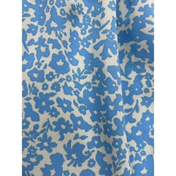 Sienna Sky Floral Smock Waist Ruffle Hem Midi Dress Size M - Picture 8 of 11